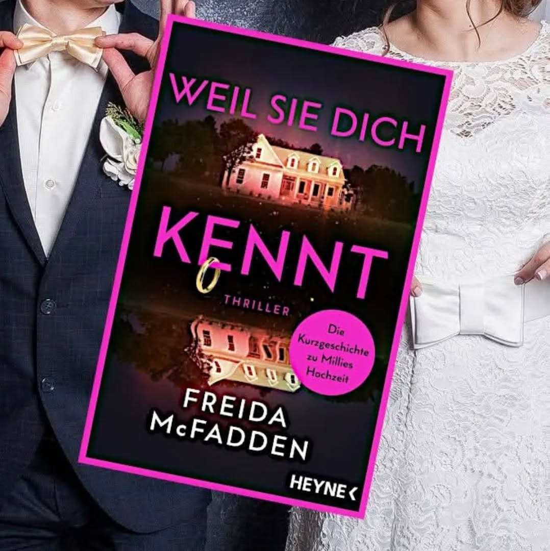 🆁🅴🆉🅴🅽🆂🅸🅾🅽

Zwischen Band 2 und 3 der Hausemaid-Reihe klafft eine ziemlich große Lücke und genau die füllt Freida McFadden mit der Kurzgeschichte „Weil sie dich kennt“. Gut, ich gebe zu, ich habe Band 3 bis jetzt noch nicht gelesen, kann mich also nicht dazu äußern, ob mir da etwas gefehlt hat. Zu dem kleinen Ergänzungsbüchlein hab ich trotzdem gegriffen, aber hat sich das auch gelohnt?
In „Weil sie dich kennt“ ist Millie schwanger und fiebert ihrer Hochzeit mit Enzo entgegen. Aber wie es nun mal so ist, irgendwie klappt nichts so wie geplant und das geht schon mit dem nicht mehr passendem Hochzeitskleid los, die gute Millie hat ein wenig an Umfang zugelegt. Doch eigentlich ist das ihr geringstes Problem, denn sie bekommt Todesdrohungen per Telefon.
Gut, dass man auf gerade einmal 72 Seiten jetzt keine super ausgeklügelte Geschichte erzählen kann, ist mir klar, aber ein bisschen mehr hätte hier durchaus drin sein dürfen, zumal der Einstieg Erwartungen weckt, die einfach nicht erfüllt werden. Stattdessen dümpelt das Geschehen und auch die Spannung so vor sich hin, ich habe die ganze Zeit darauf gewartet, wann es endlich losgeht. Kleiner Spoiler, gar nicht. ...

Meine komplette Rezension findet ihr hier: 
https://vollausgebucht.net/?p=22979

#VollAusgebucht #Leseratte #Bookstagram #Timetoread #Booknerd #Büchersüchtig #Booklover #Bücherliebe #Books #Reading #Instabooks #BooksofInstagram #Girlwithbooks #Buchtipp #Bookaddicted #Letsreadabook #Horrorgirl #Thrillerlover #Buchblogger #Leseliebe #Weilsiedichkennt  #FreidaMcFadden #HeyneVerlag #Kurzgeschichte #Housemaid #Millie